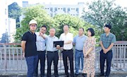 校党委书记刘子林现场检查指导崇文楼实训基地建设工作